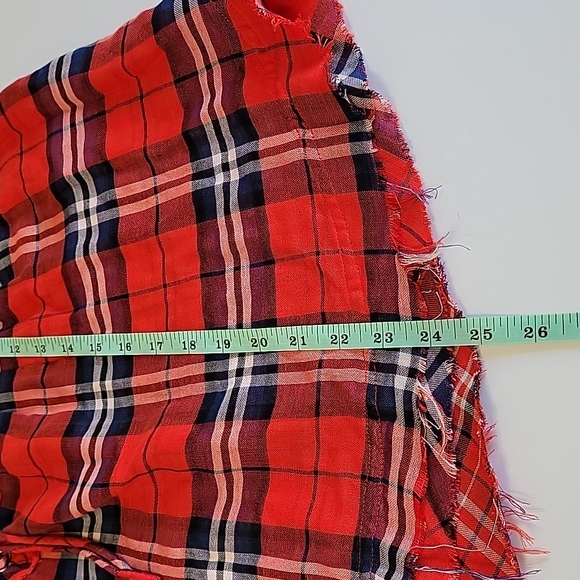Free People Cloudbreaker Ref Plaid Tunic Size XSmall - Picture 13 of 14